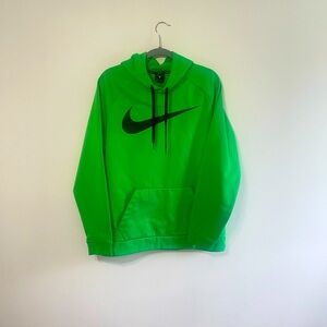 Nike Dri-Fit Hoodie (Lime green)